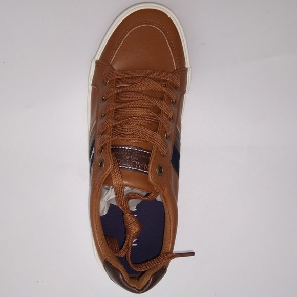 NAUTICA Men's Leather Lace Up Sport Casual Sneakers. SIZE 7.5 - Picture 3 of 6